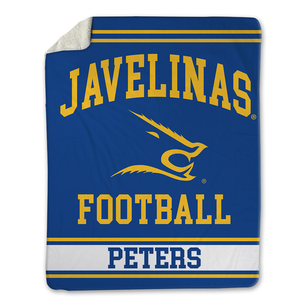 TAMUK - NCAA Football : Demarcus Peters - Blanket-0