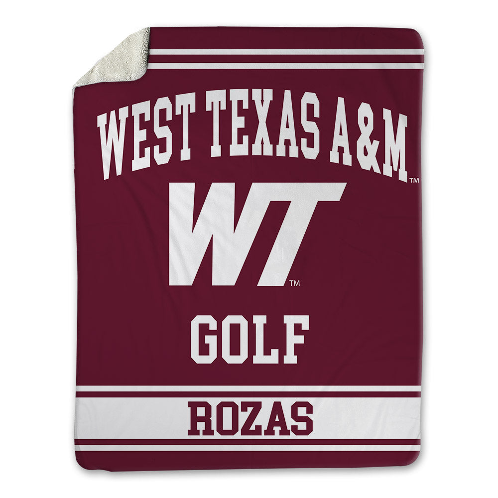 WTAMU - NCAA Men's Golf : Jose Rozas - Blanket-0