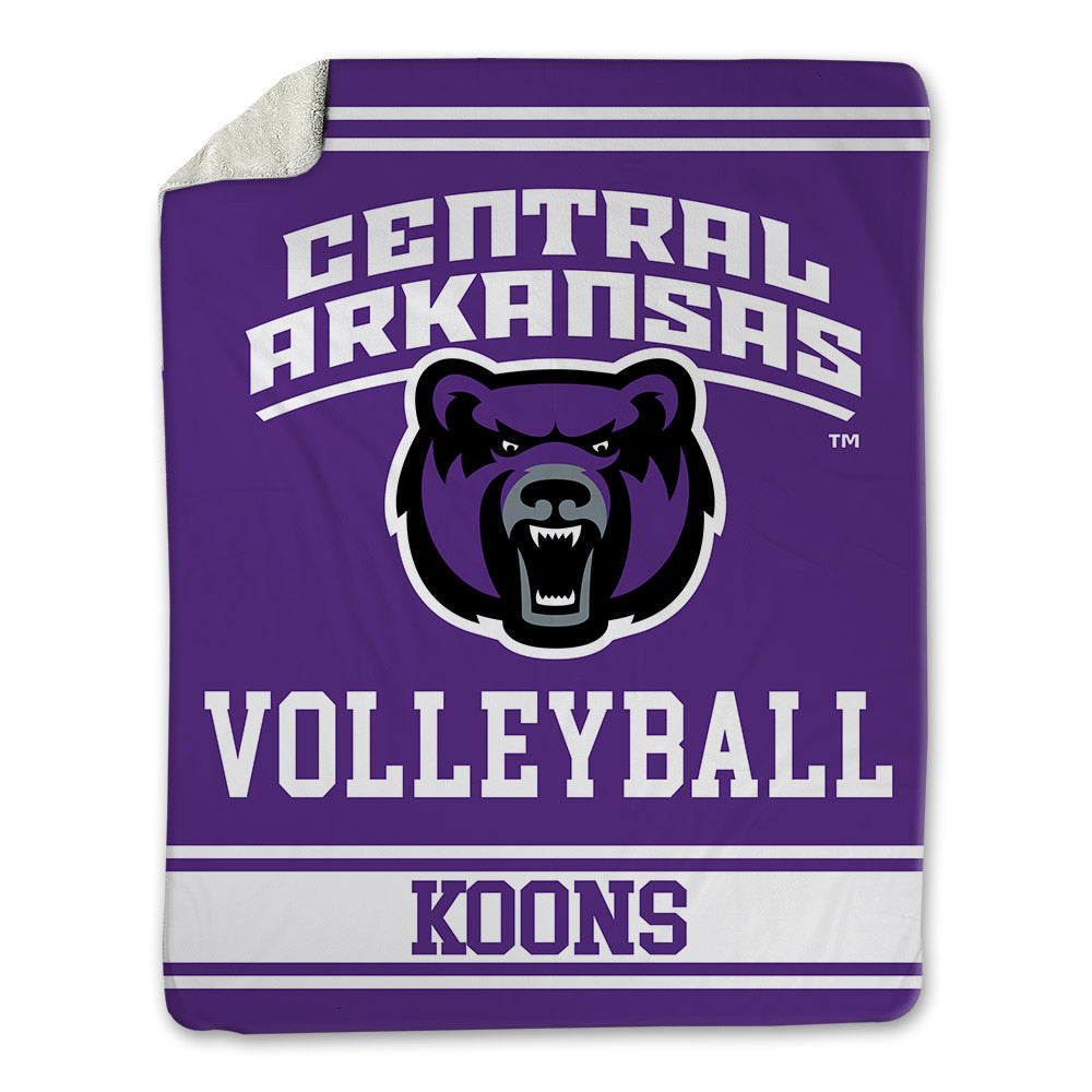Central Arkansas - NCAA Women's Volleyball : Caylan Koons - Blanket-0