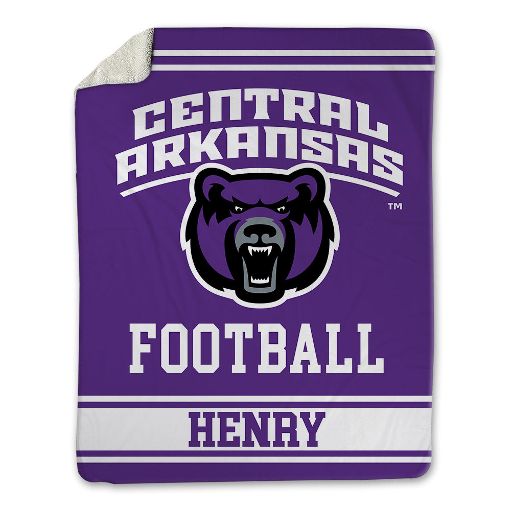 Central Arkansas - NCAA Football : Malachi Henry - Blanket-0