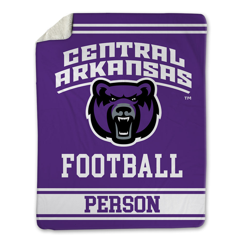 Central Arkansas - NCAA Football : Dude Person - Blanket-0