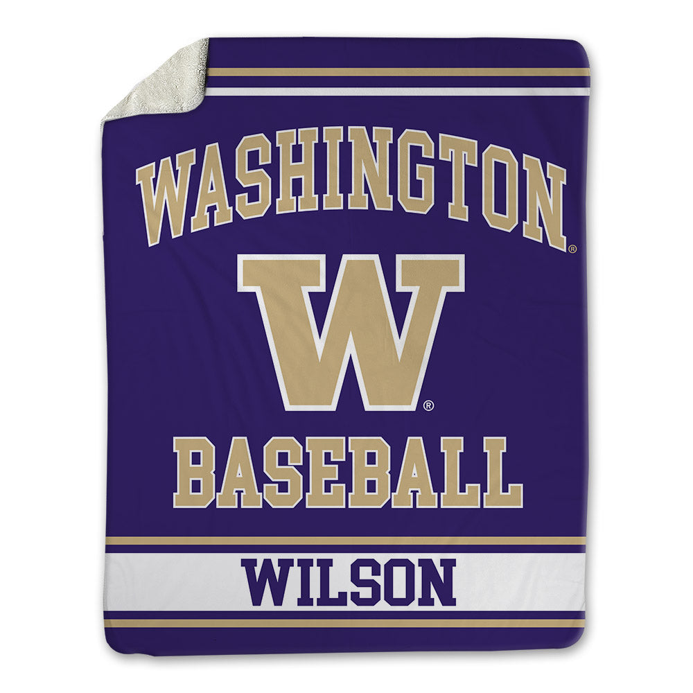 Washington - NCAA Baseball : Blake Wilson - Blanket-0
