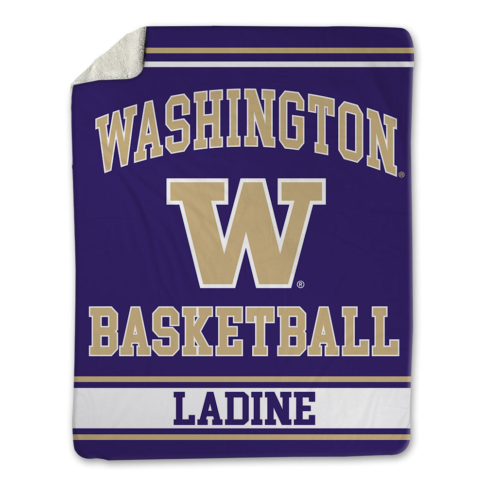 Washington - NCAA Women's Basketball : Elle Ladine - Blanket-0
