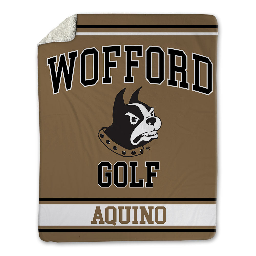 Wofford - NCAA Men's Golf : Andrew Aquino - Blanket-0