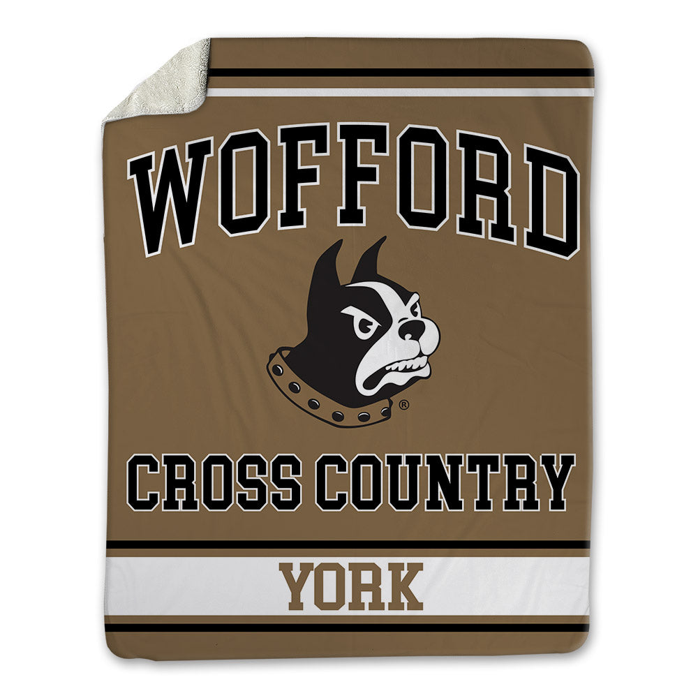 Wofford - NCAA Men's Cross Country : Andrew York - Blanket-0