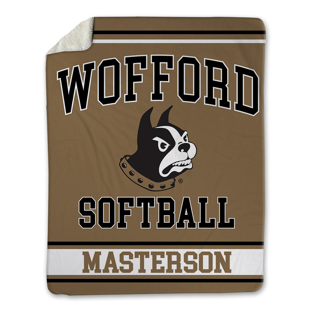Wofford - NCAA Softball : Emry Masterson - Blanket-0