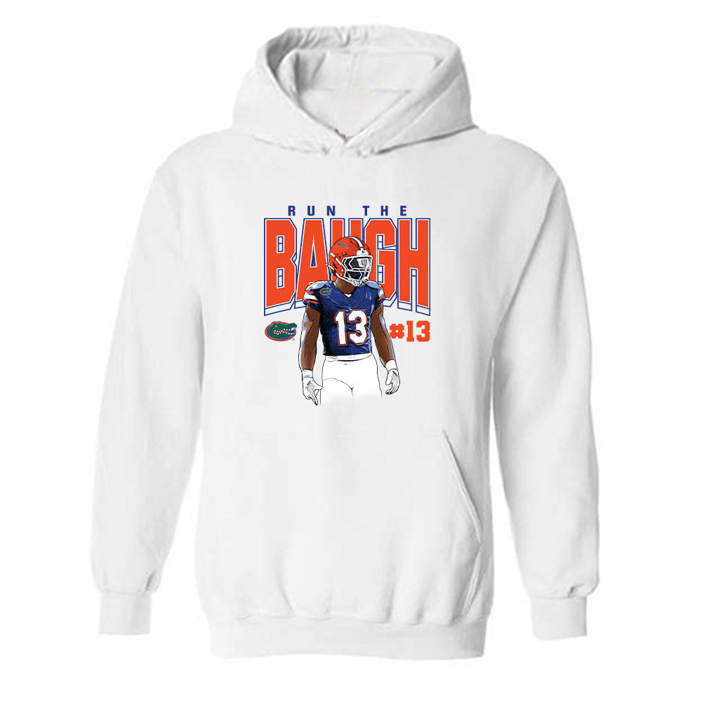 Florida - NCAA Football : Jadan Baugh - Individual Caricature Hooded Sweatshirt-0