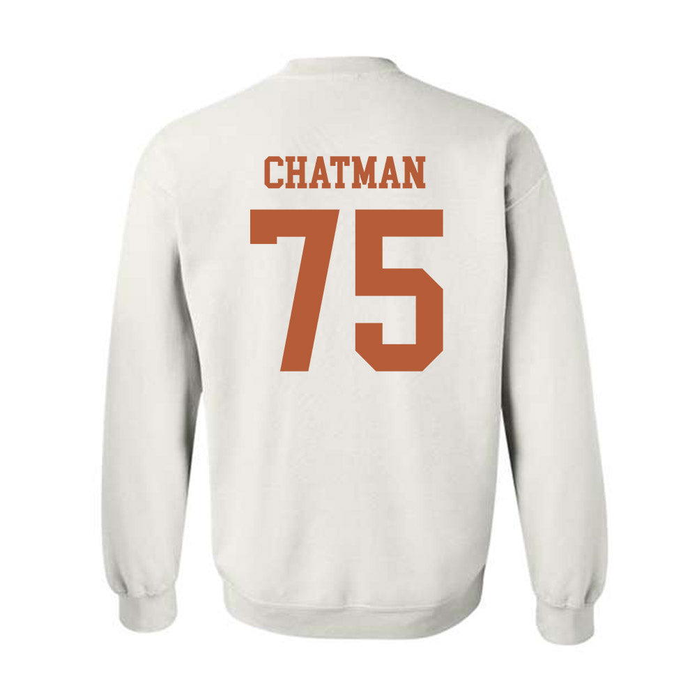 Texas - NCAA Football : Jaydon Chatman - Classic Shersey Crewneck Sweatshirt-1