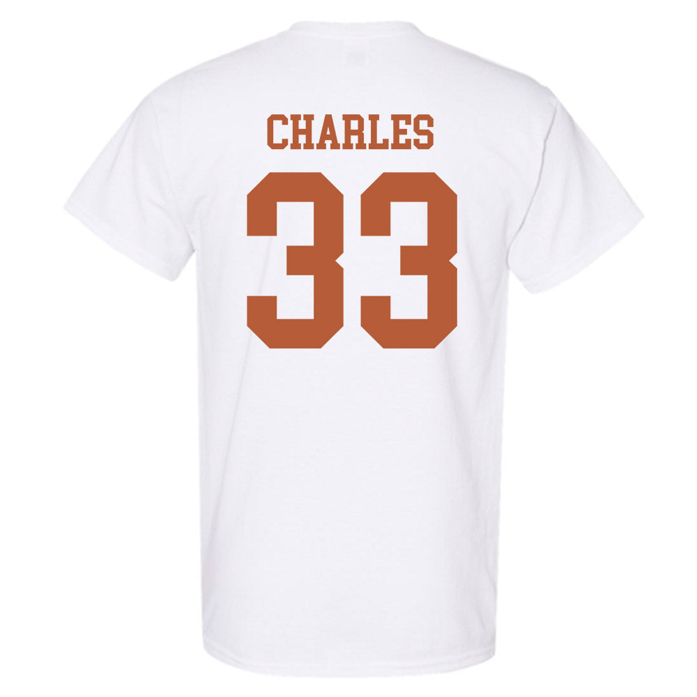 Texas - NCAA Football : Myron Charles - Classic Shersey T-Shirt-1