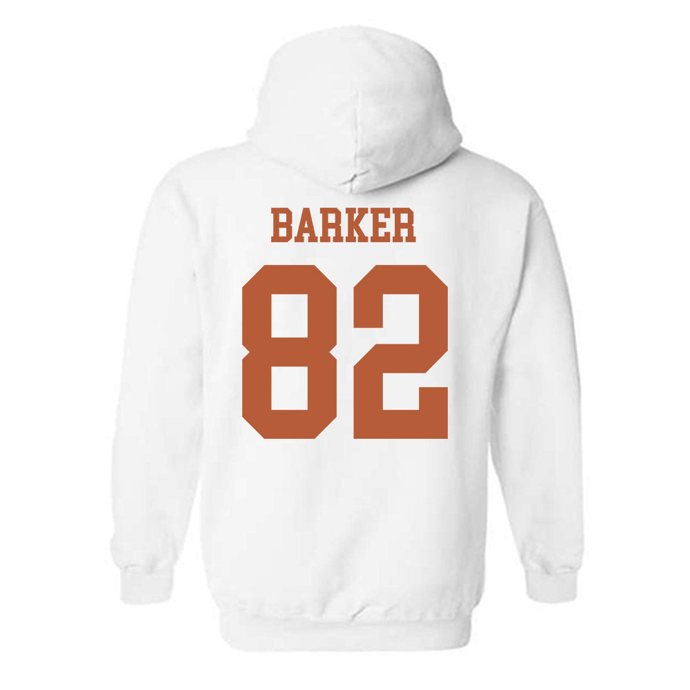 Texas - NCAA Football : Ridge Barker - Classic Shersey Hooded Sweatshirt-1
