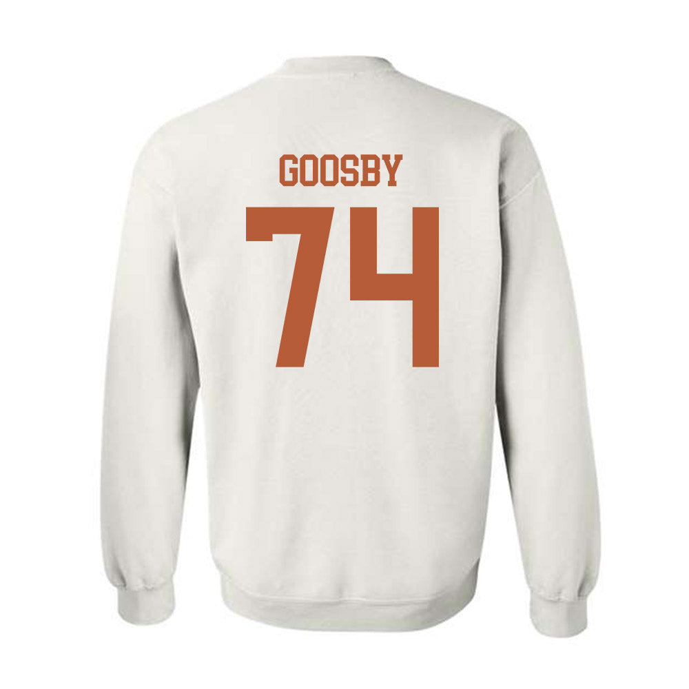 Texas - NCAA Football : Trevor Goosby - Classic Shersey Crewneck Sweatshirt-1