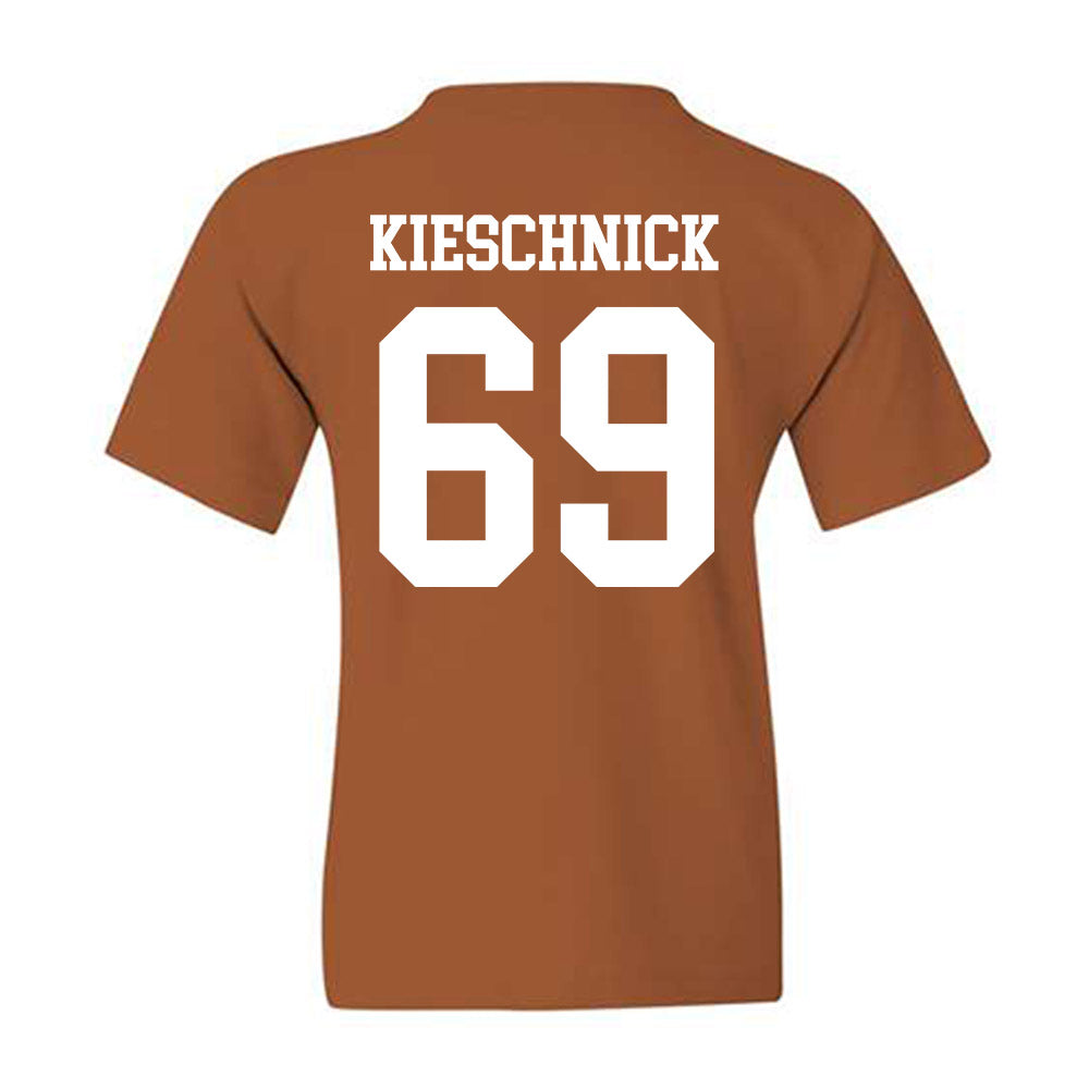 Texas - NCAA Football : Brooks Kieschnick - Classic Shersey Youth T-Shirt-1