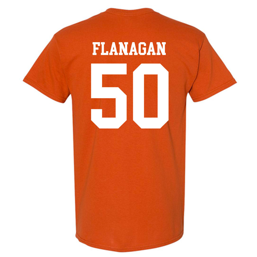 Texas - NCAA Football : Michael Flanagan - Classic Shersey T-Shirt-1