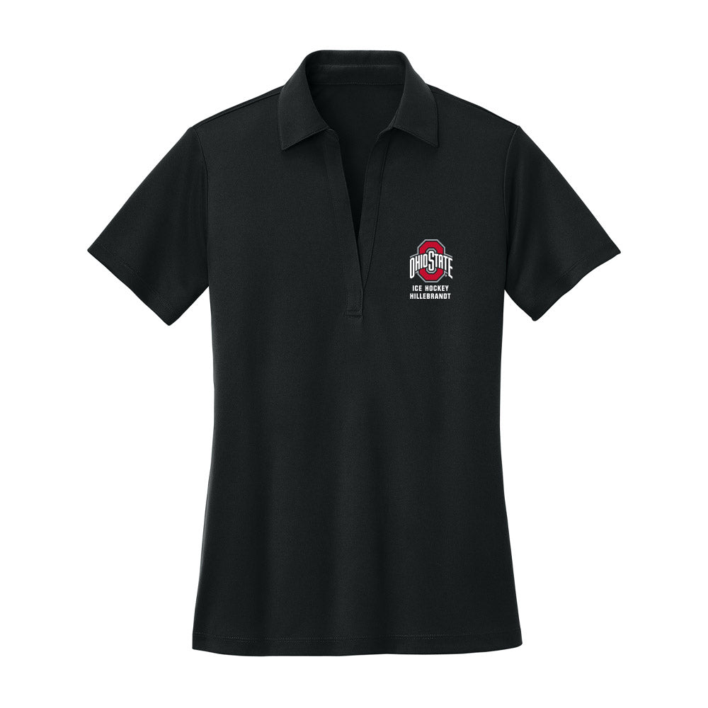 Ohio State - NCAA Men's Ice Hockey : Sam Hillebrandt - Women's Activewear Polo Shirt-0