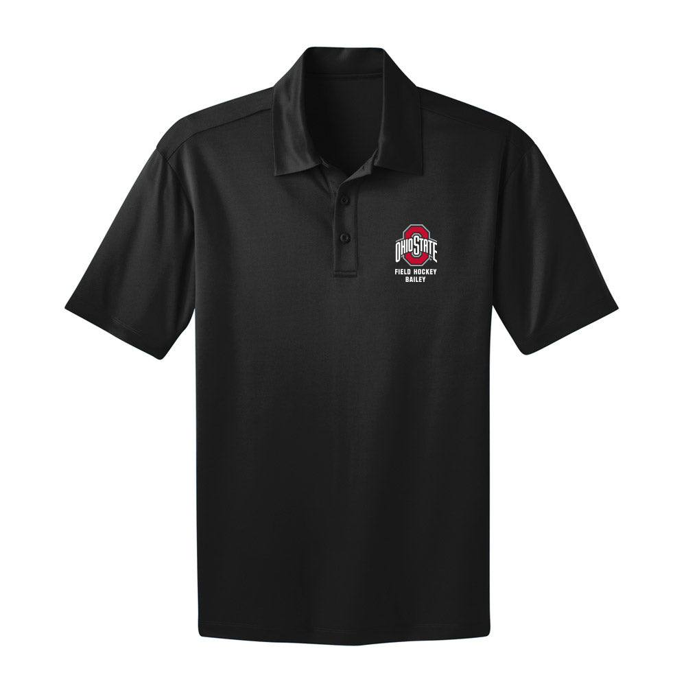 Ohio State - NCAA Women's Field Hockey : Zella Bailey - Activewear Polo Shirt-0