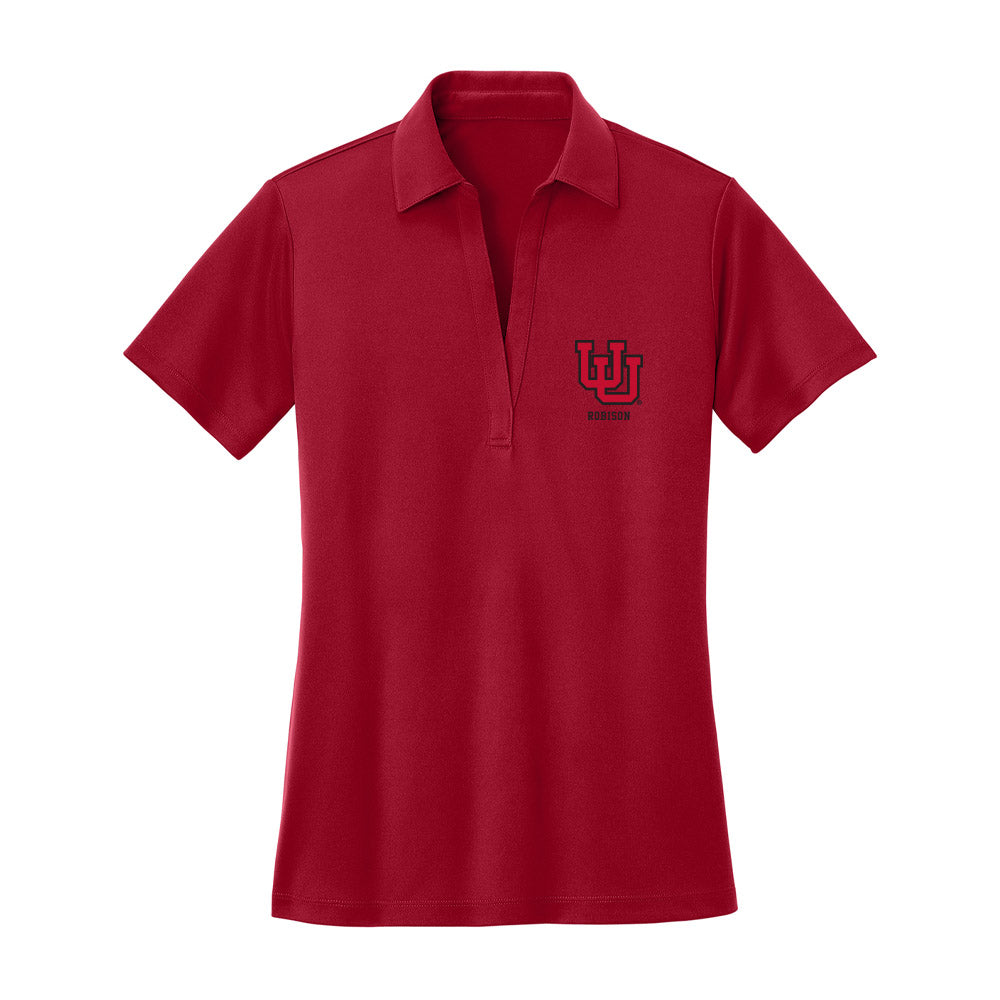 Utah - NCAA Men's Golf : Brandon Robison - Women's Activewear Polo Shirt-0