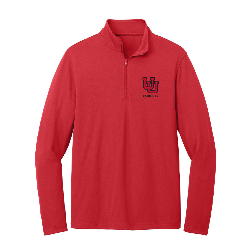 Utah - NCAA Football : Reece Parmenter - Lightweight Quarter Zip Jacket-0