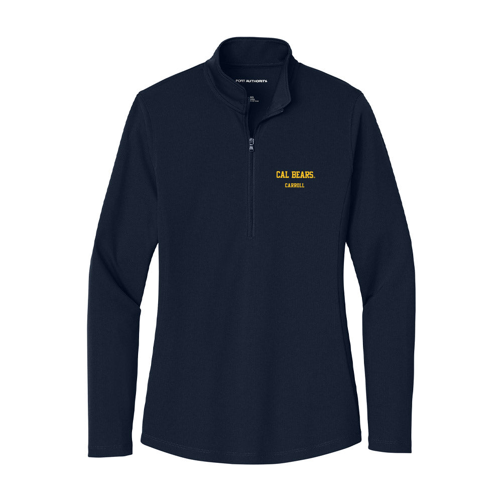 UC Berkeley - NCAA Women's Soccer : Campbell Carroll - Women's Lightweight Quarter Zip Jacket-0