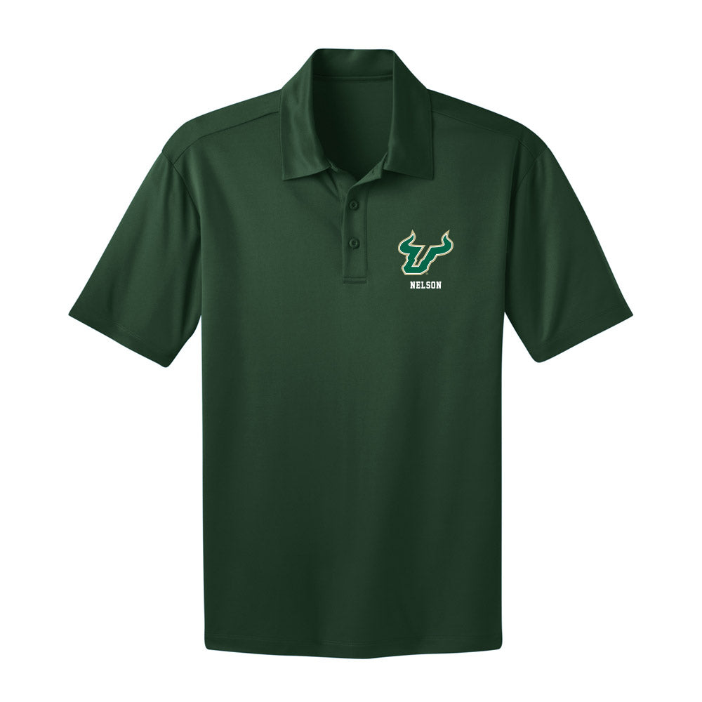 USF - NCAA Men's Basketball : Izaiyah Nelson - Activewear Polo Shirt-0