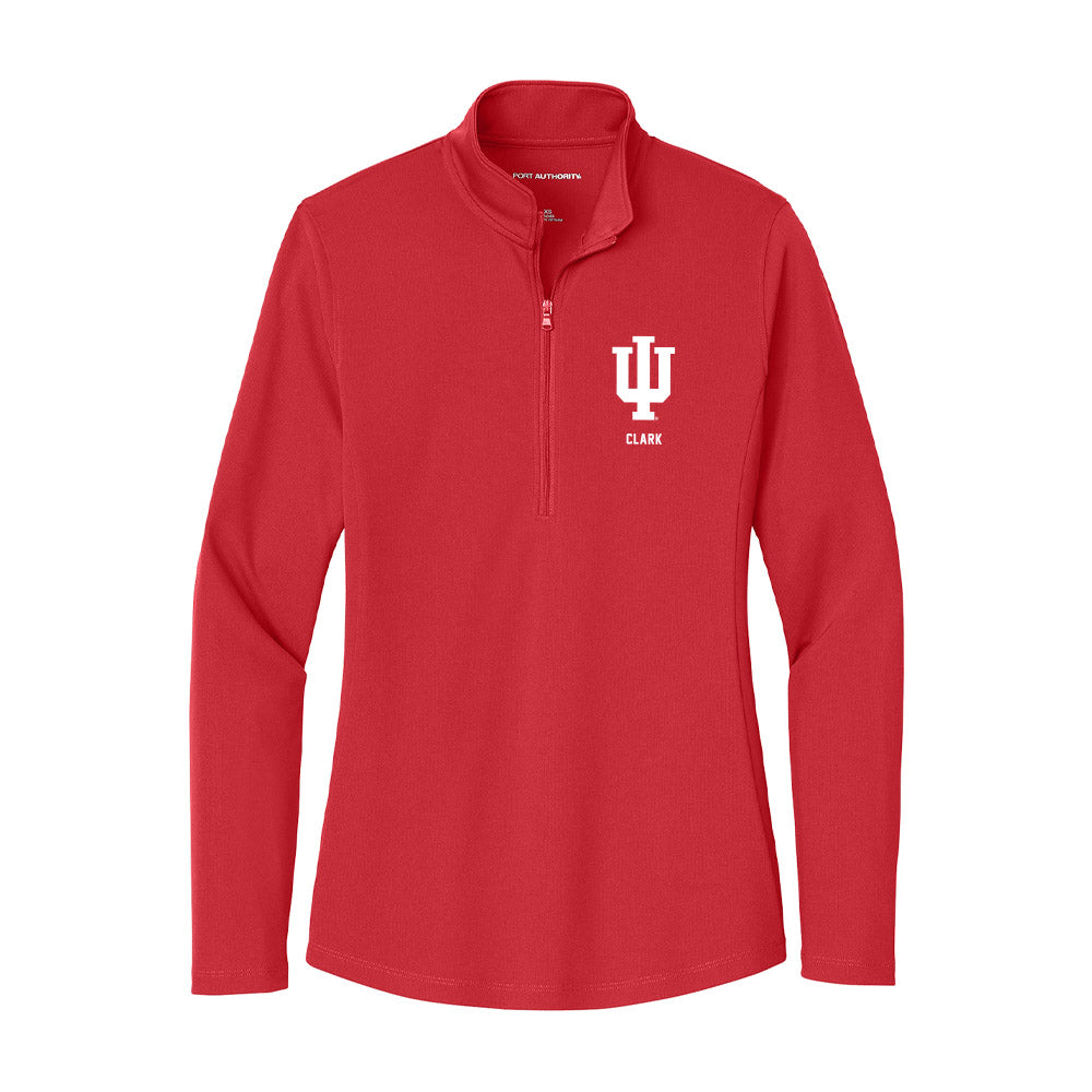 Indiana - NCAA Football : Quentin Clark - Women's Lightweight Quarter Zip Jacket-0