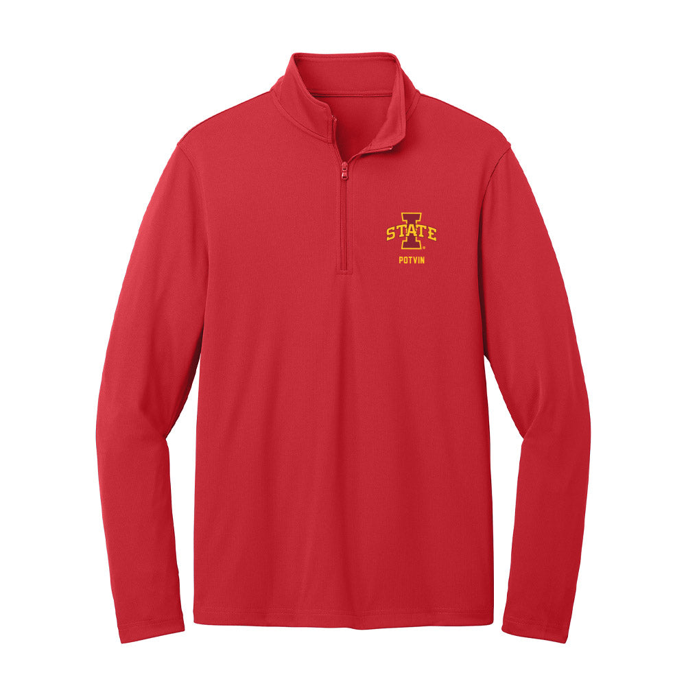 Iowa State - NCAA Softball : Sami Potvin - Lightweight Quarter Zip Jacket-0