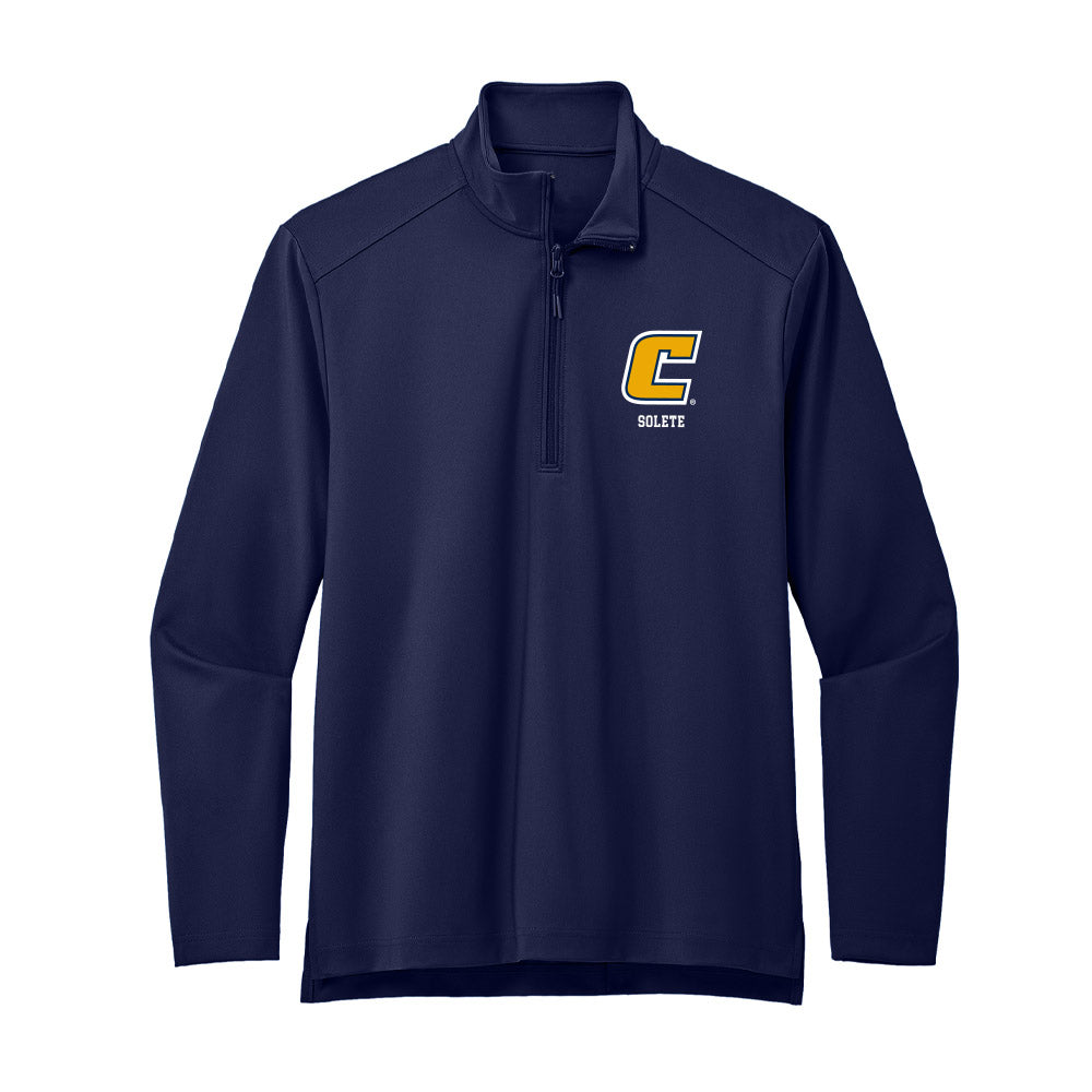 UTC - NCAA Women's Soccer : Nicole Solete - Premium Quarter Zip Jacket-0