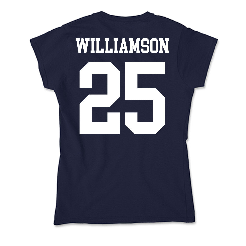 Kent State - NCAA Men's Basketball : Jahari Williamson - Soft Style Women’s T-Shirt-1