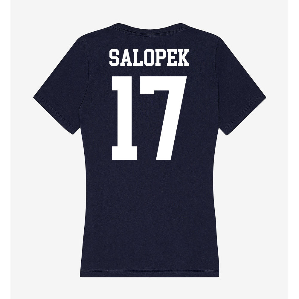 Kent State - NCAA Women's Soccer : Kelsey Salopek - Women's V-Neck T-Shirt-1