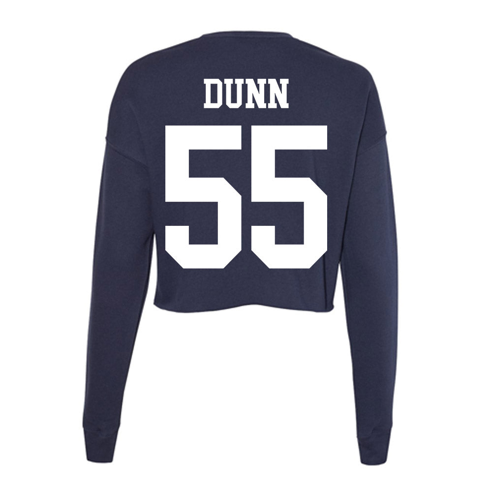 Kent State - NCAA Football : Jaxon Dunn - Women's Cropped Crew Fleece-1