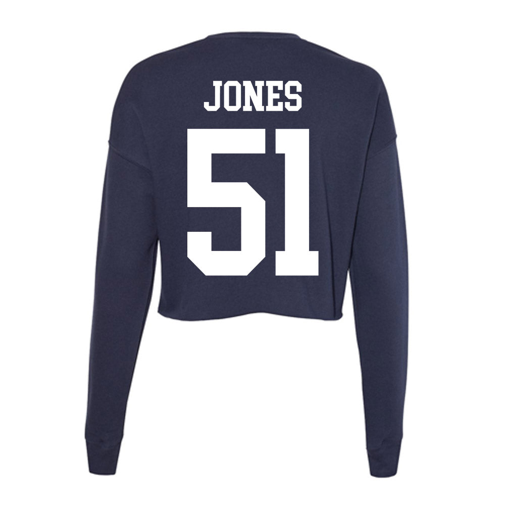 Kent State - NCAA Women's Lacrosse : Ella Jones - Women's Cropped Crew Fleece-1