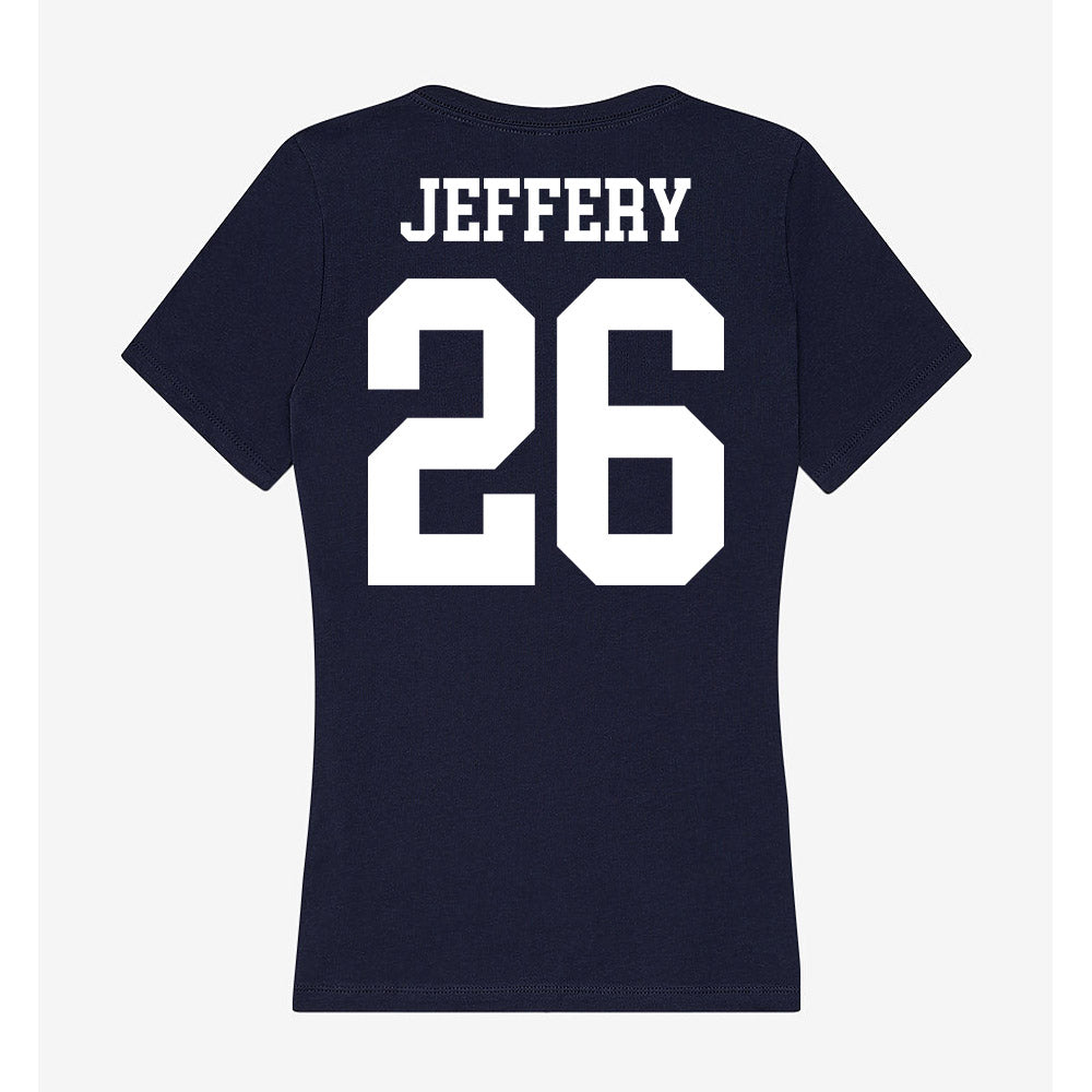 Kent State - NCAA Football : Anthony Jeffery - Women's V-Neck T-Shirt-1