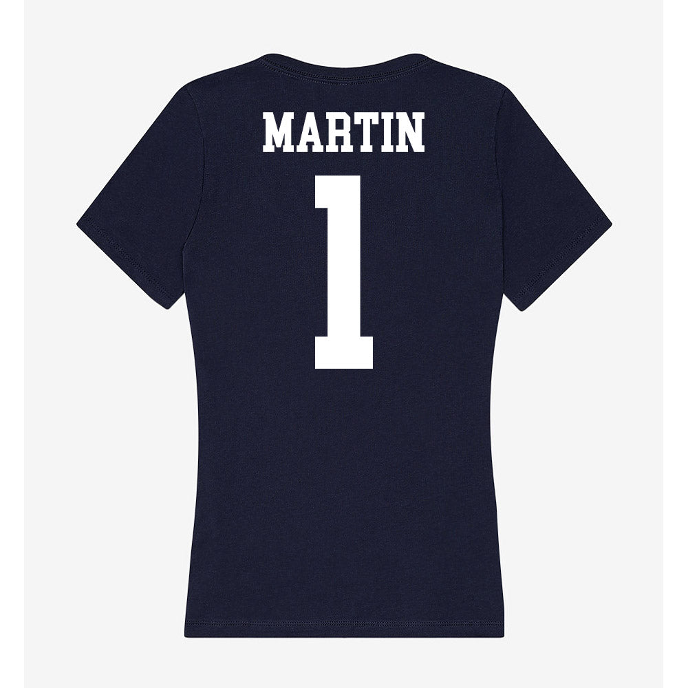 Kent State - NCAA Football : Da'Shawn Martin - Women's V-Neck T-Shirt-1