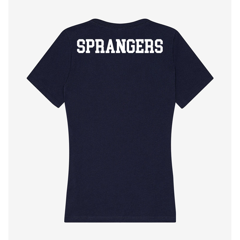 Kent State - NCAA Men's Track & Field : Hunter Sprangers - Women's V-Neck T-Shirt-1