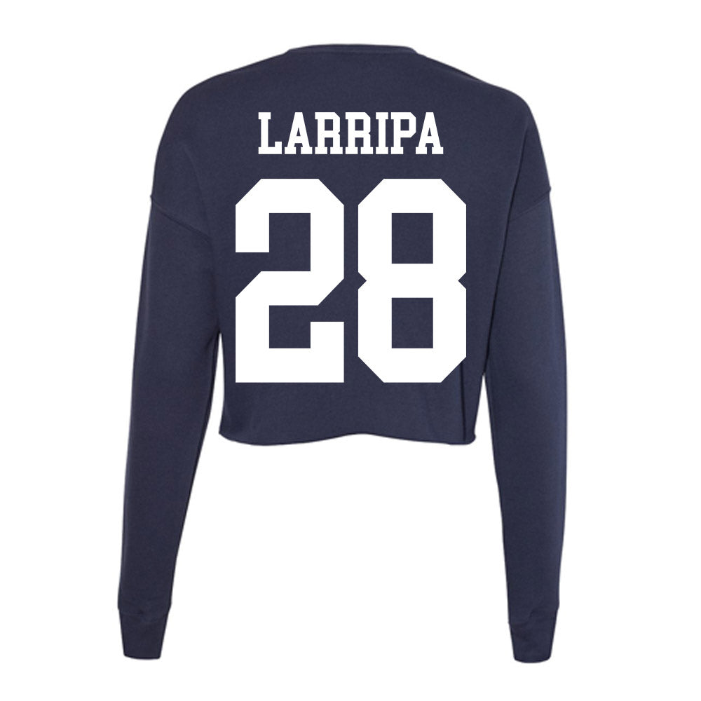 Kent State - NCAA Women's Field Hockey : Delfina Larripa - Women's Cropped Crew Fleece-1