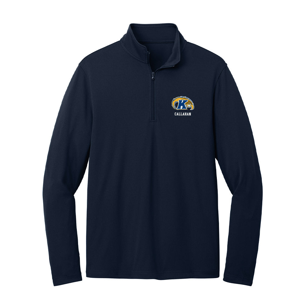 Kent State - NCAA Men's Track & Field : Sean Callahan - Lightweight Quarter Zip Jacket-0