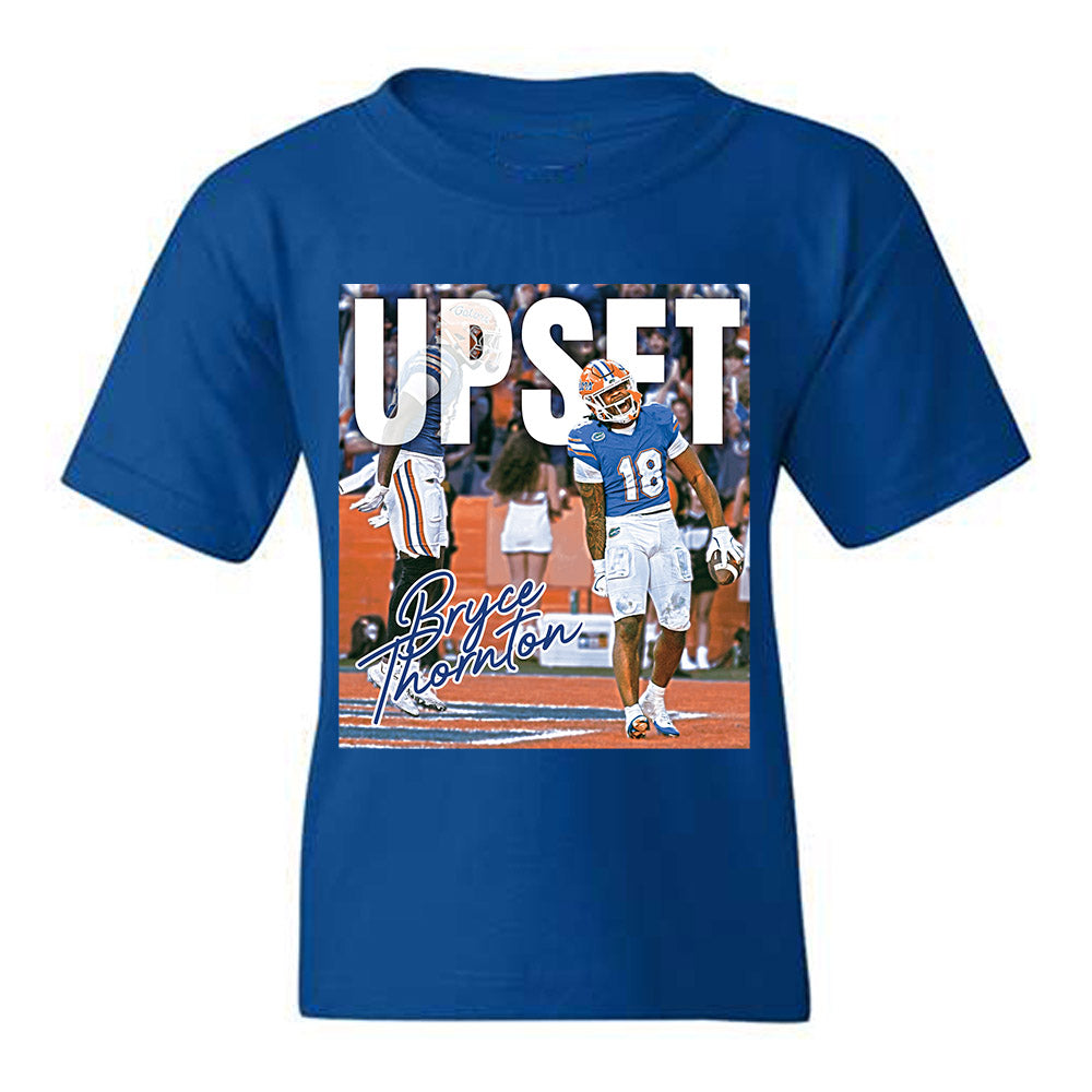 Florida - NCAA Football : Bryce Thornton - Individual Caricature Youth T-Shirt-0