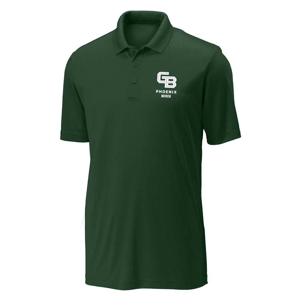 UW Green Bay - NCAA Skiing : Cole Mirek - Activewear Polo Shirt-0