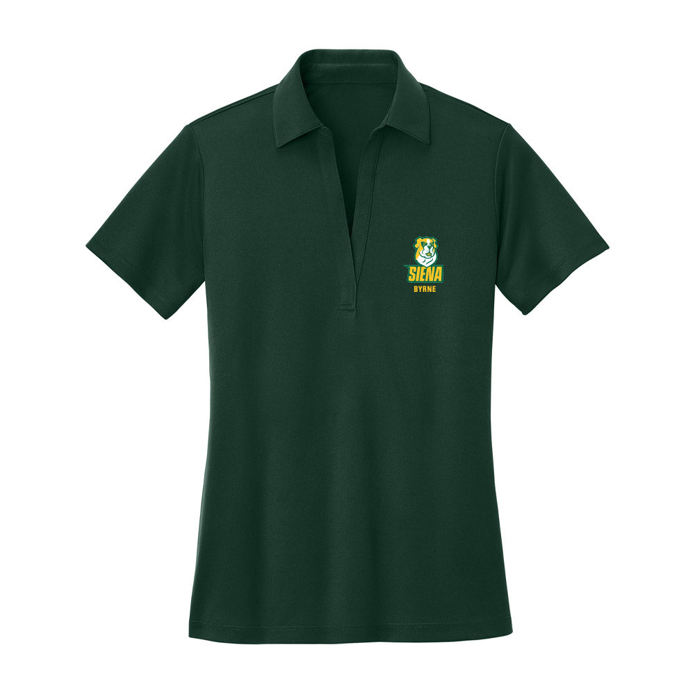 Siena - NCAA Baseball : Connor Byrne - Women's Activewear Polo Shirt-0