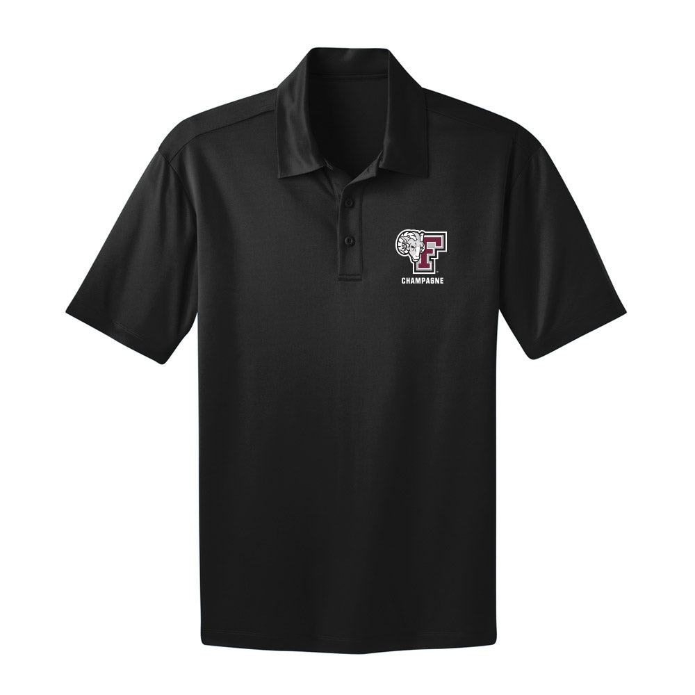 Fordham - NCAA Men's Swimming & Diving : Dylan Champagne - Activewear Polo Shirt-0