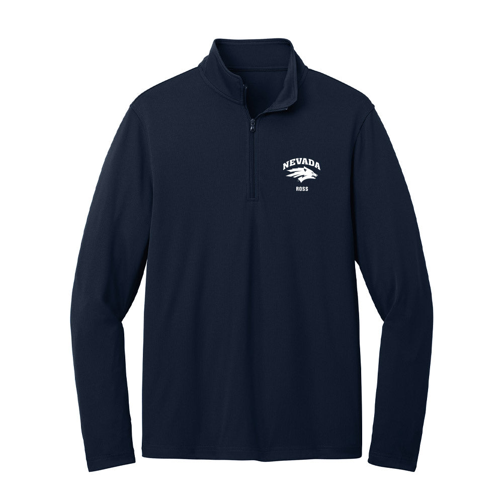Nevada - NCAA Football : Kristopher Ross - Lightweight Quarter Zip Jacket-0