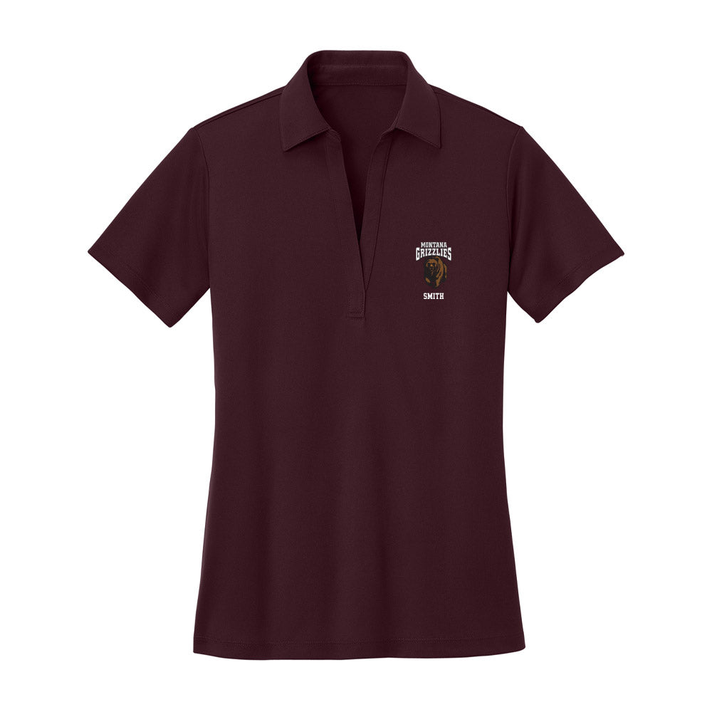 Montana - NCAA Women's Soccer : Abby Smith - Women's Activewear Polo Shirt-0