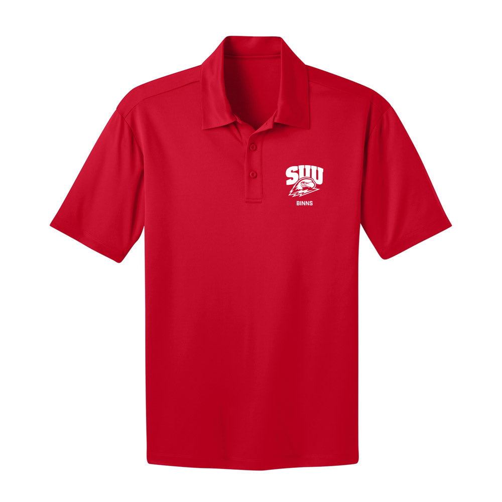 Southern Utah - NCAA Men's Basketball : Langston Binns - Activewear Polo Shirt-0
