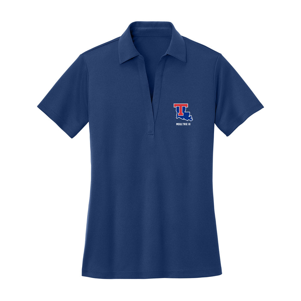 LA Tech - NCAA Football : Marcus Moultrie III - Women's Activewear Polo Shirt-0