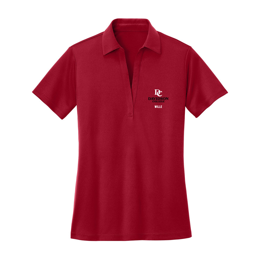 Davidson - NCAA Baseball : Tyler Wille - Women's Activewear Polo Shirt-0