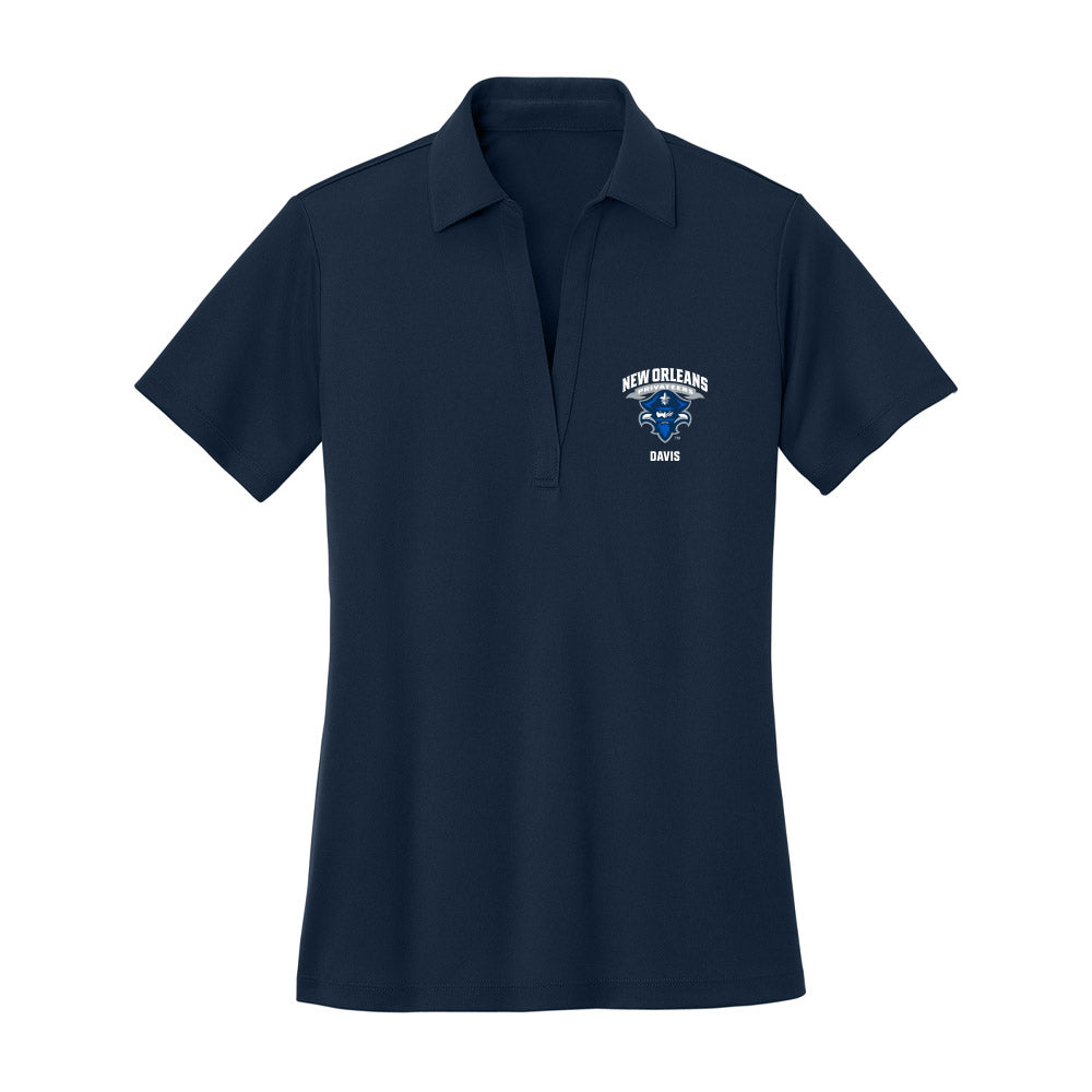 New Orleans - NCAA Women's Track & Field : Christina Davis - Women's Activewear Polo Shirt-0