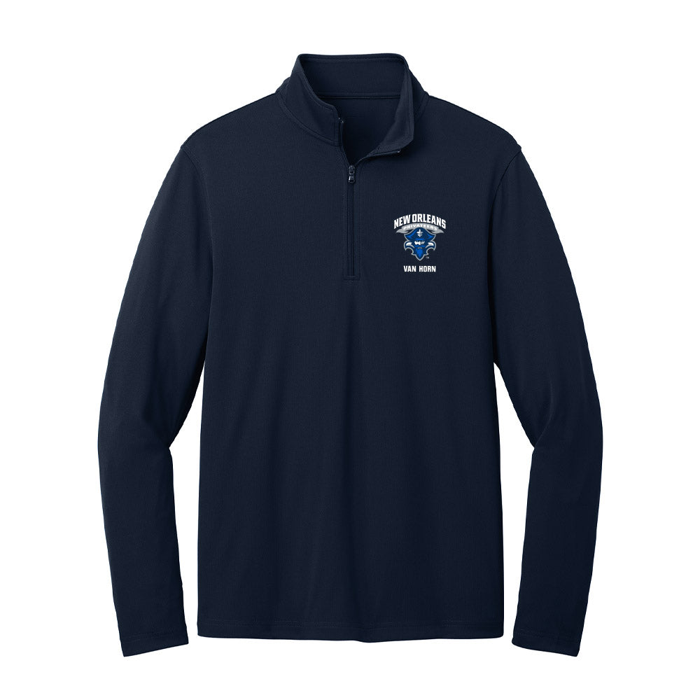 New Orleans - NCAA Women's Volleyball : Sarah Jean Van Horn - Lightweight Quarter Zip Jacket-0