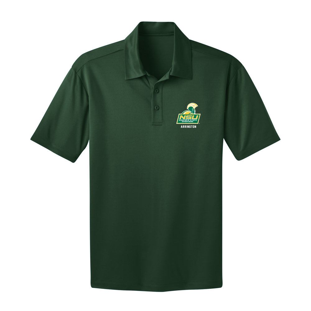 Norfolk State - NCAA Women's Track & Field : Jada Arrington - Activewear Polo Shirt-1