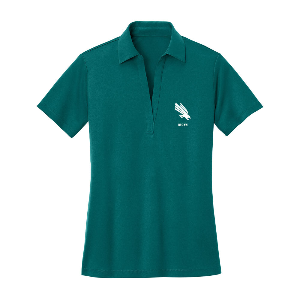 North Texas - NCAA Football : Jordan Brown - Women's Activewear Polo Shirt-0