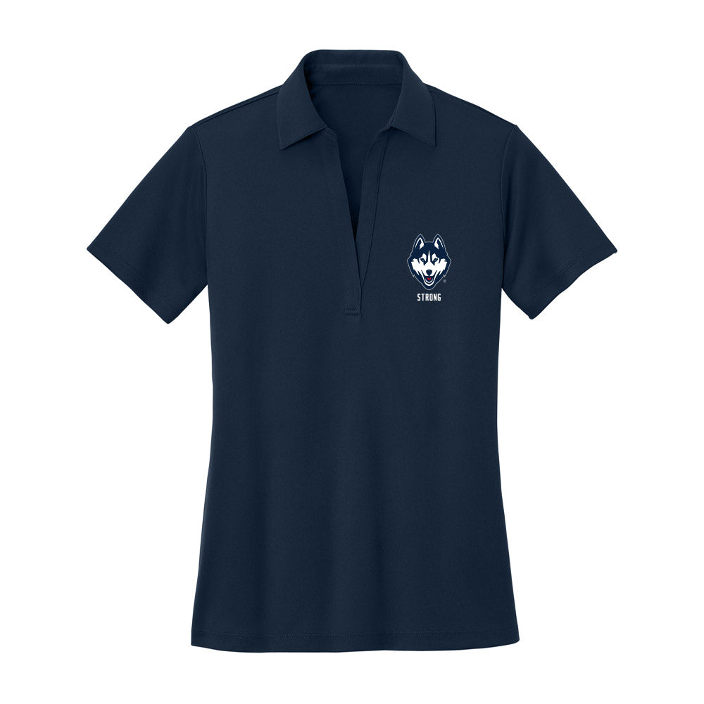 UConn - NCAA Women's Basketball : Sarah Strong - Women's Activewear Polo Shirt-0