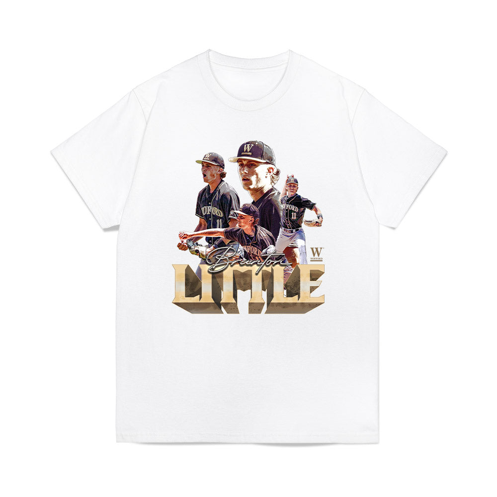 Wofford - NCAA Baseball : Branton Little - Premium T-Shirt-0